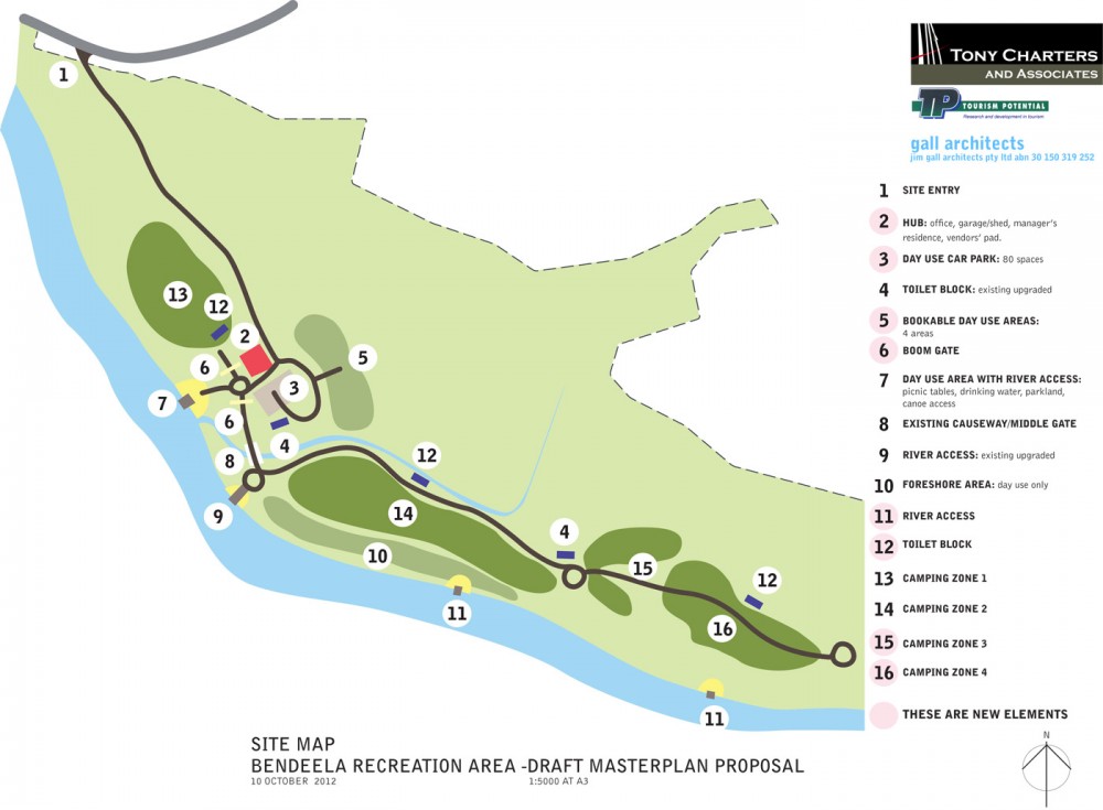 Bendeela Campground Master Plan