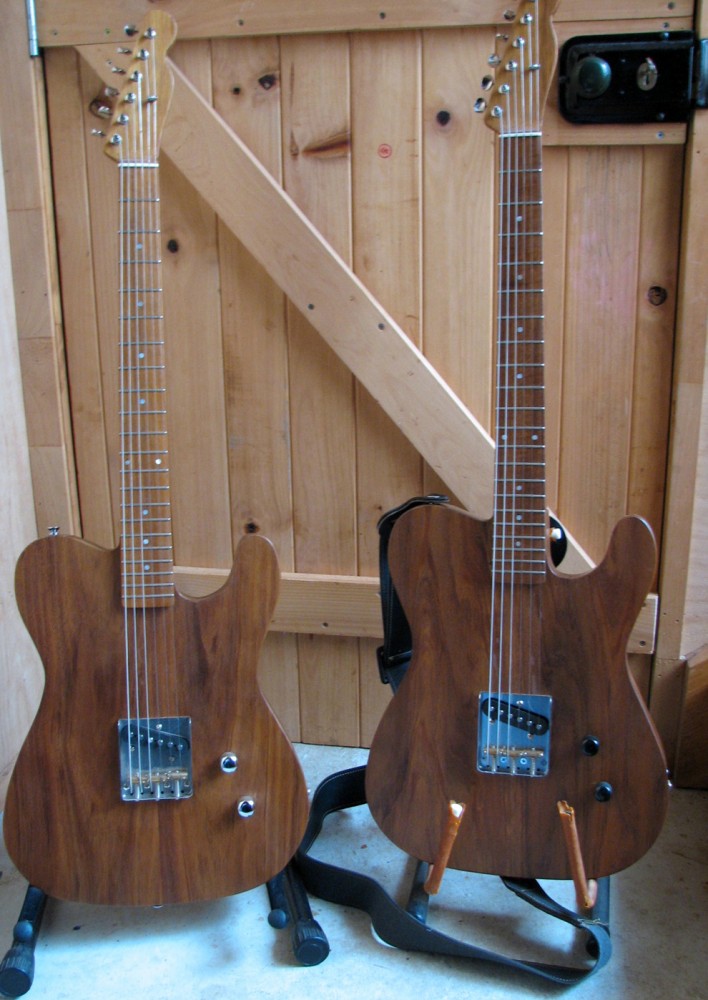 Solid Body Electric Guitar Prototypes