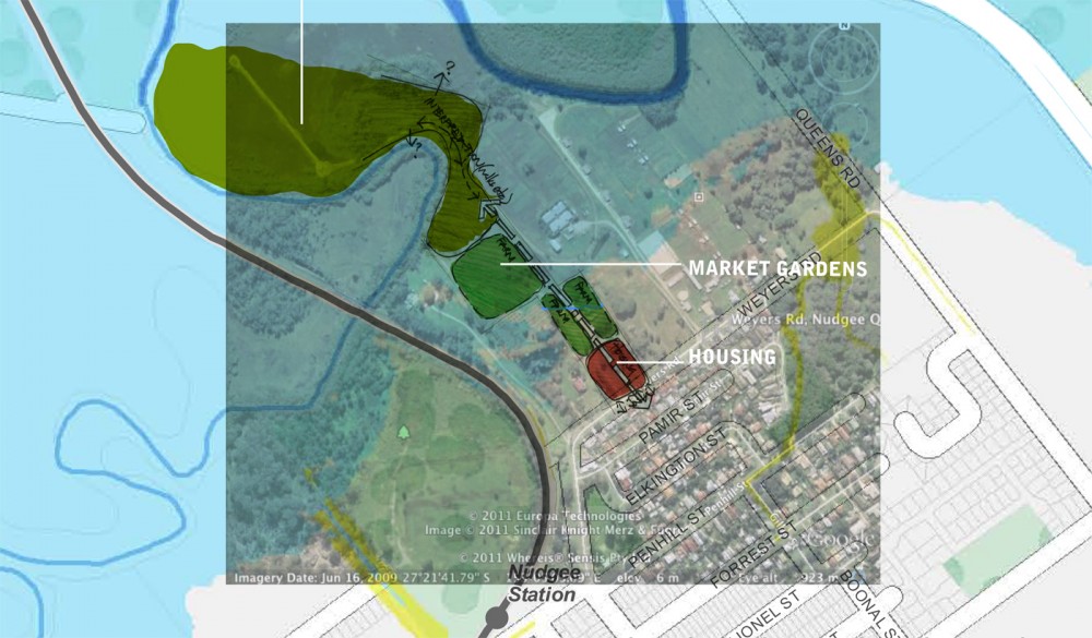 Re-directive Design: Brisbane Food Land Farming and Housing Project